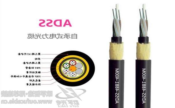 牡丹江市欧孚24芯ADSS光缆厂家价格批发 国标光缆-质量保证